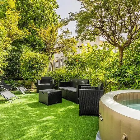 House-garden & Hydromassage-sea-free Parking Casa de Férias *