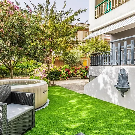 Semesterbostad House-garden & Hydromassage-sea-free Parking Grado