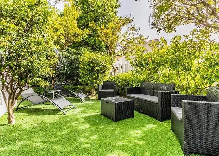 House-garden & Hydromassage-sea-free Parking *